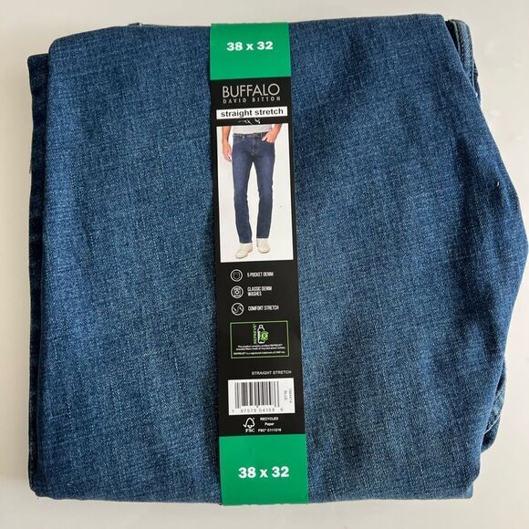 Buffalo David Bitton Straight Stretch Denim - Picture 4 of 8